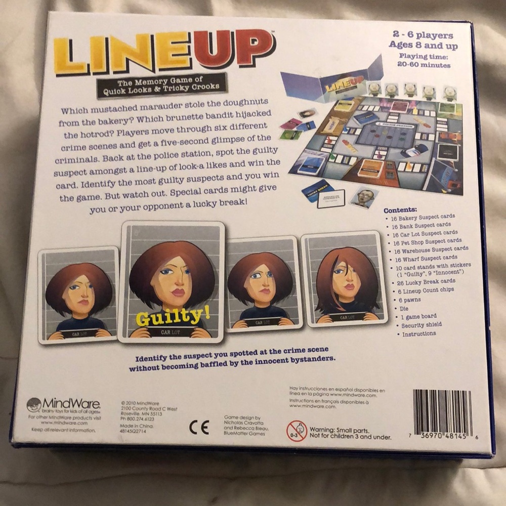 LineUp Memory Game - Picture 2 of 3